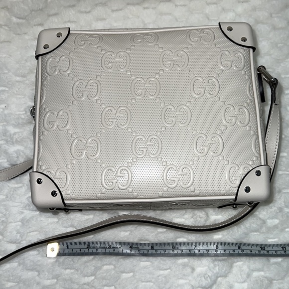 Gucci 626363 Leather Handbag-Authentic-EUC - Picture 12 of 13